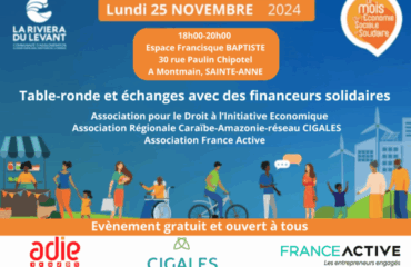 Table-ronde et échanges avec des financeurs solidaires