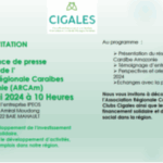 Conférence de presse de l’association régionale caraïbes Amazonie (ARCAm)